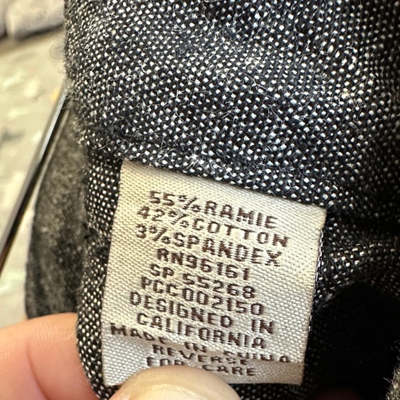 BeBop Dark Gray Flare Pant - Picture 6 of 7